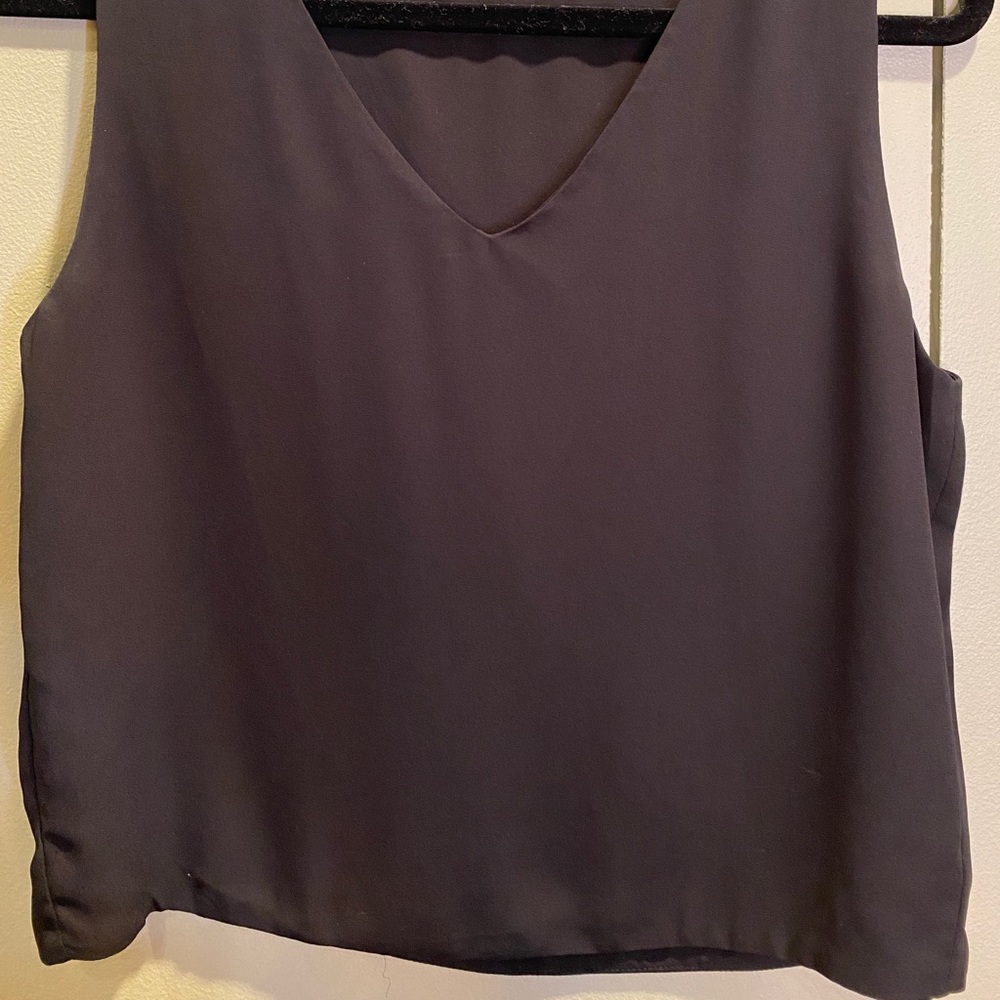 Babaton Crop Blouse Tank